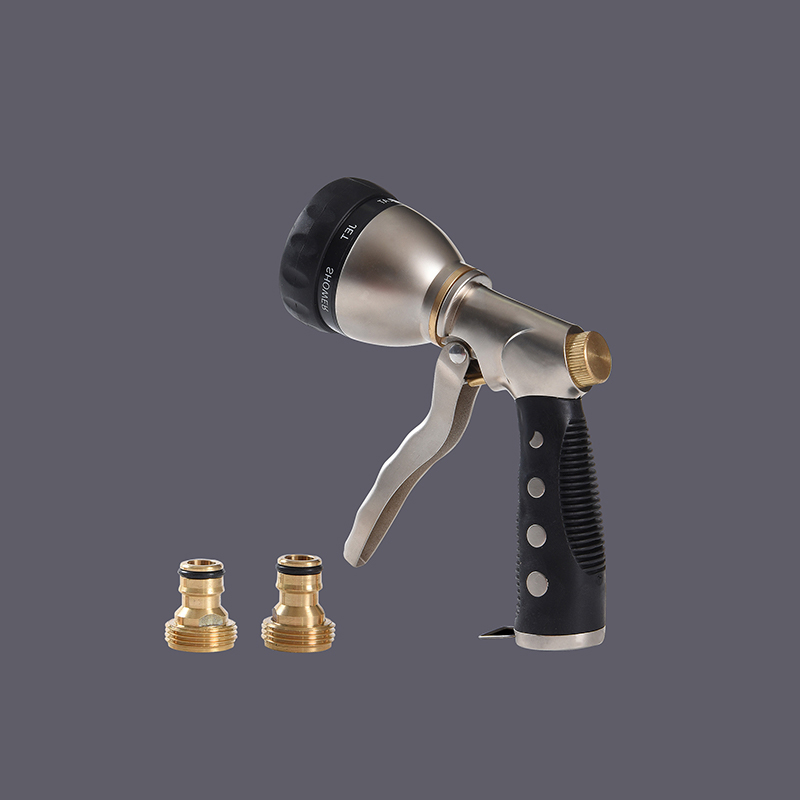 Nozel Selang Taman Aliran Dapat Disesuaikan Aksi Putar